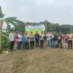 Polsek Cikupa Dukung Ketahanan Pangan Nasional Melalui Penanaman Jagung Hibrida Program 1 Desa 2 Hektare