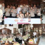 Dampingi Wakapolda, Kapolresta Tangerang Anjangsana ke Mantan Kapolda Banten
