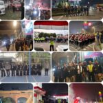Polsek Cikupa Kawal Ribuan Warga PSHT, Pengesahan Berlangsung Aman dan Kondusif