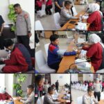 Polresta Tangerang Gelar Donor Darah, Bakti Kesehatan Maknai Hari Bhayangkara