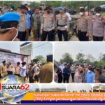 Kapolda Banten Tinjau Lokasi Kebakaran TPA Jatiwaringin dan Salurkan Bantuan kepada Warga Terdampak