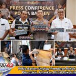 Polda Banten Ungkap Peredaran Rokok Tanpa Pita Cukai, Amankan 89 Bal Rokok Ilegal