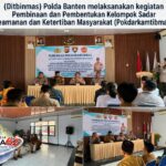 DIRBINMAS POLDA BANTEN LAKSANAKAN PEMBINAAN DAN PEMBENTUKAN POKDARKAMTIBMAS DI KECAMATAN WALANTAKA