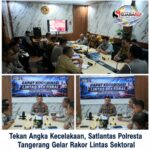 Tekan Angka Kecelakaan, Satlantas Polresta Tangerang Gelar Rakor Lintas Sektoral
