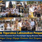 Polsek Tigaraksa Laksanakan Pengamanan Rangkaian Peresmian Pura Parahyangan Agung Bhuwana Raksati, Wujud Sinergi Menjaga Kerukunan Umat Beragama