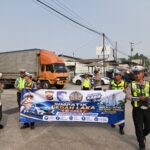 Si Caka Turun ke Jalan, Satlantas Polresta Tangerang Edukasi Pengendara di Titik Rawan Kecelakaan