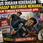Kasus Dugaan Kekerasan terhadap Wartawan Memanas, Publik Tunggu Ketegasan APH