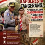 Kapolresta Tangerang: Pramuka Kawah Candradimuka Pembentukan Karakter Generasi Muda