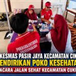 Puskesmas Pasir Jaya Dirikan Posko Kesehatan di Jalan Sehat Kecamatan Cikupa Kabupaten Tangerang Banten