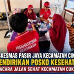 Puskesmas Pasir Jaya Dirikan Posko Kesehatan di Jalan Sehat Kecamatan Cikupa Kabupaten Tangerang