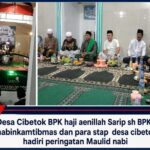 Kepala Desa Cibetok Hadiri Peringatan Maulid Nabi di Musholah Bakiatussolehat