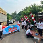 Aksi Bersih Polwan Sambut Hari Jadi ke-78 Polwan RI di Puspemkab Tangerang