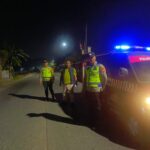 Pimpin Patroli Malam, Kanit Intel Polsek Mauk Sisir Titik Rawan Antisipasi C3