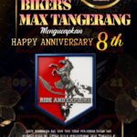B.M.T Biker’s Max Tangerang Rayakan Anniversary ke-8, Perkuat Kekompakan dan Semangat Brotherhood