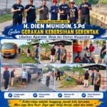 Kepala Desa Pasir Jaya H.Dien Muhidin,S.Pd, Gelar Gerakan Kebersihan Serentak, Libatkan Aparatur Desa dan Elemen Masyarakat