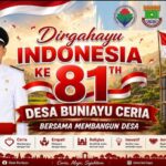 Desa Buniayu Semarakkan HUT ke-81 Kemerdekaan RI, Komitmen Bersama Membangun Desa