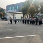 Sipropam Kawal Apel Pagi, Pastikan Kesiapan Personel Polresta Tangerang