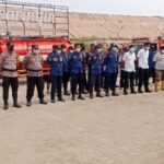 Polsek Mauk Melaksanakan Apel Gabungan Pengamanan TPA Jatiwaringin, Kabid Damkar Pimpin Pasukan