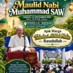 Peringati Maulid Nabi Muhammad SAW, Mushola Al-Barokah Ajak Warga Teladani Akhlak Mulia Rasulullah