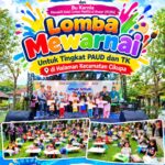 Lomba Mewarnai Tingkat PAUD dan Tingkat TK di Halaman Kecamatan Cikupa Kabupaten Tangerang , Dorong Kreativitas Anak Sejak Dini