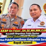 Kasubditbinpolmas Polda Banten  AKBP Iin Fauzi,SH,SE,MH,MM,CLB, Melaksanakan Silaturahmi dengan Ketua Pokdarkamtibmas Kabupaten Serang