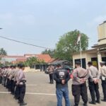 Kapolsek Mauk Pimpin Apel Pagi Personel