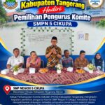 Ketua Perkumpulan Komunikasi Komite Sekolah ( PKKS ) Kabupaten Tangerang,H.Nurhipalah.SE, Hadiri Pemilihan Pengurus Komite SMPN 5 Cikupa