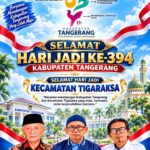 Perkumpulan Komunikasi Komite Sekolah (PKKS) Kabupaten Tangerang Ucapkan Selamat Hari Jadi ke-394 Kabupaten Tangerang dan Kecamatan Tigaraksa