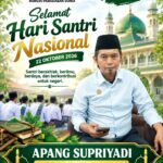 Apang Supriyadi Sampaikan Ucapan Selamat Hari Santri Nasional 2026, Ajak Santri Berkontribusi untuk Bangsa