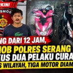Kurang dari 12 Jam, Resmob Polres Serang Ringkus Dua Pelaku Curanmor Lintas Wilayah, Tiga Motor Diamankan