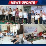 Kasat Binmas Polresta Tangerang Gelar Pembinaan Anggota Pokdarkamtibmas Bhayangkara di Kelurahan Bunder Kecamatan Cikupa Kabupaten  Tangerang Banten.