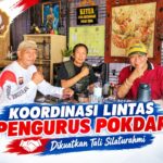 BAPAK YASMIN TERUS PERKUAT KOORDINASI LINTAS PENGURUS POKDARKAMTIBMAS, ERATKAN TALI SILATURAHMI